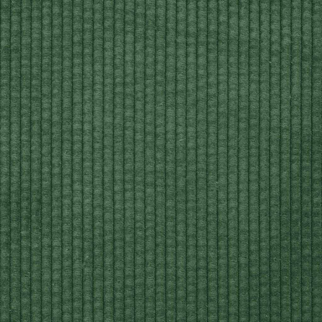 Sofa Pillows 2 pcs Dark Green 60 x 60 cm Corduroy Fabric